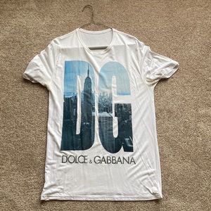 Dolce & Gabbana white New York Shirt